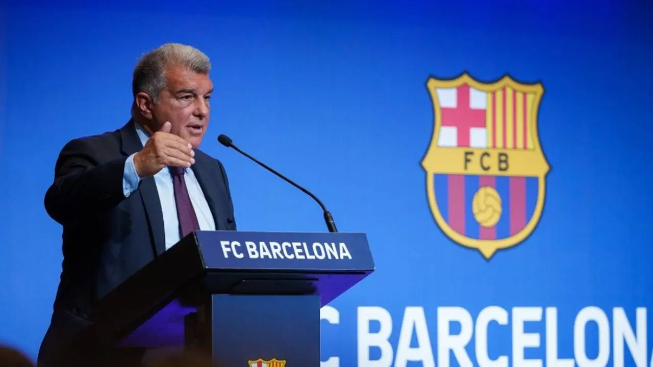 Joan Laporta, presidente del FC Barcelona. / @FCBarcelona