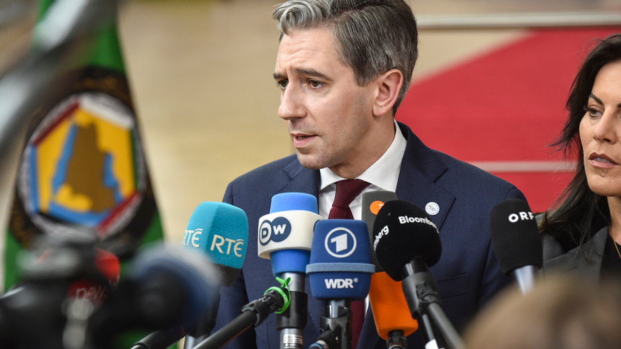Simon Harris, primer ministro de Irlanda. / Consejo Europeo