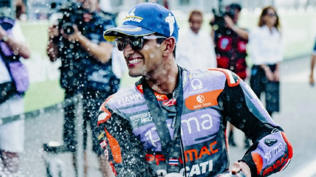 Jorge Mart&iacute;n, campe&oacute;n 2024 de MotoGP. / @88jorgemartin