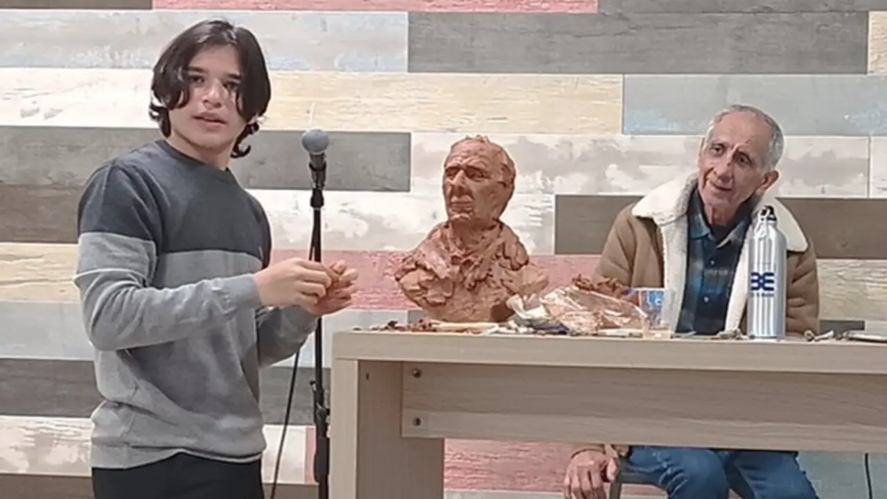 Exposici&oacute;n de Josu&eacute; Benjam&iacute;n en Madrid. / Autor.