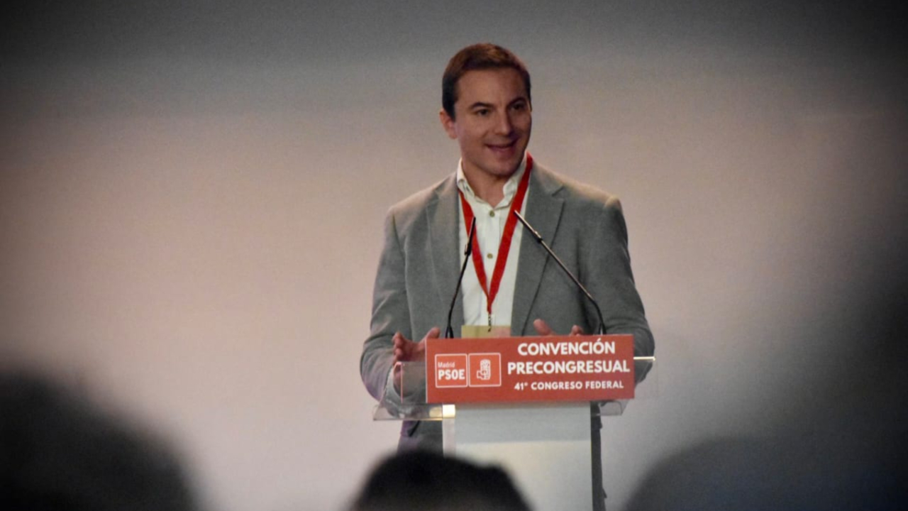 Juan Lobato, l&iacute;der del PSOE en Madrid. / PSOE de la Comunidad de Madrid.