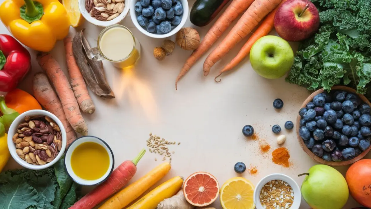 Un grupo de alimentos antiinflamatiros. / MundiStyle.