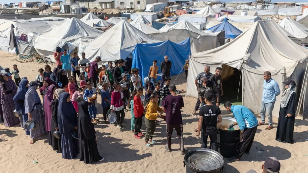 El equipo de WCK en Gaza. / @WCKitchen