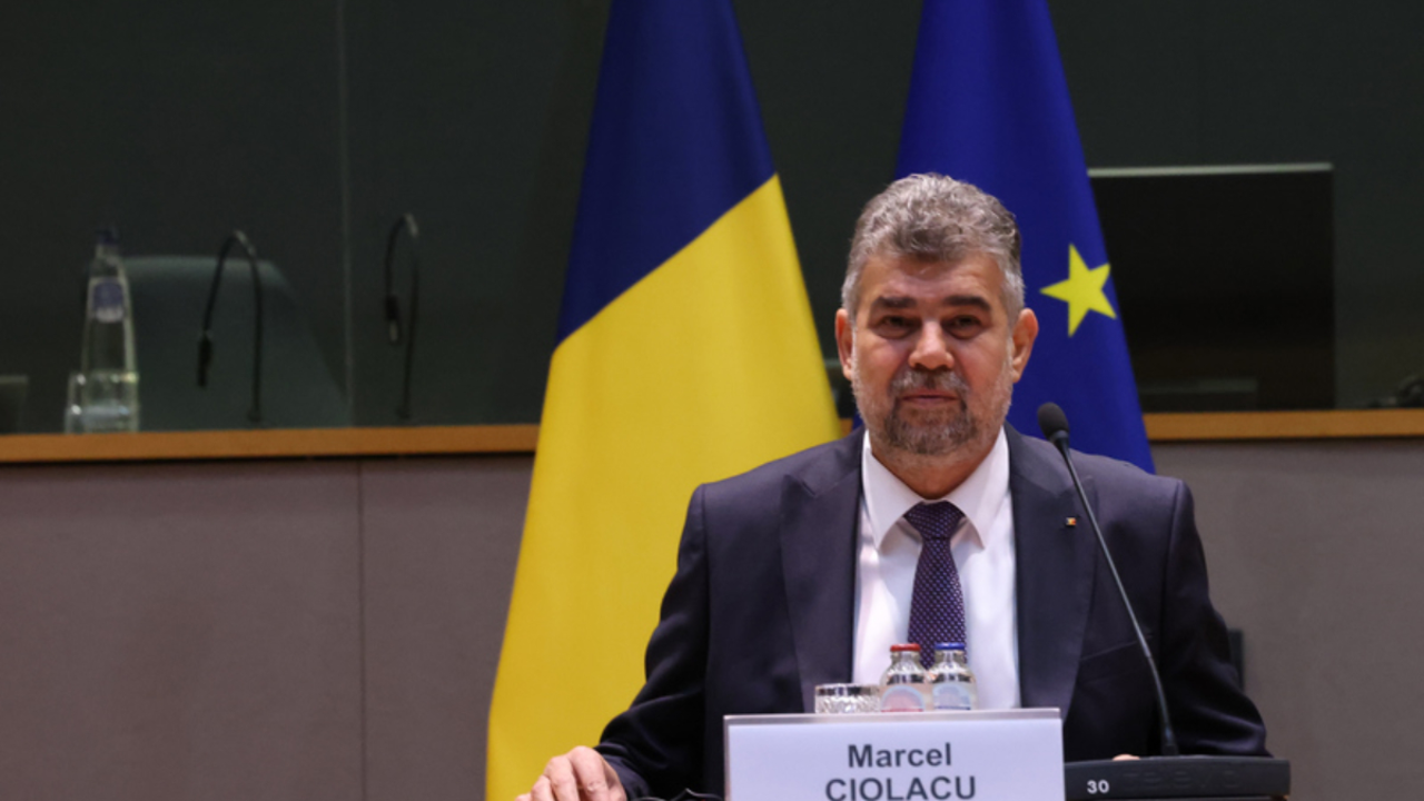 Marcel Ciolacu, primer ministro de Ruman&iacute;a. / Consejo Europeo