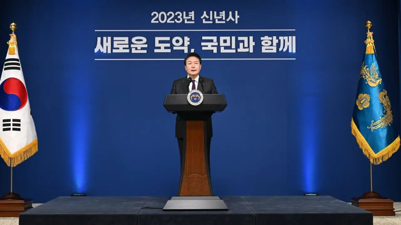 Yoon Suk-yeol, presidente de Corea del Sur. / @President_KR.