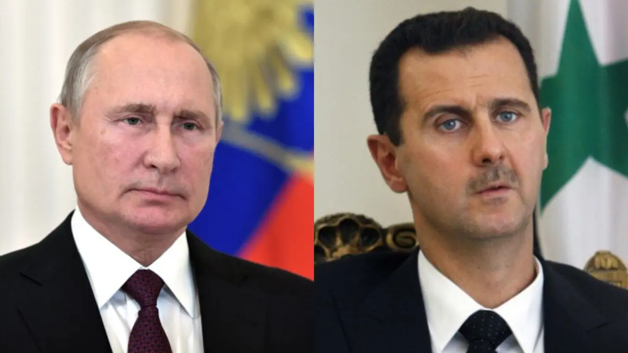 Vlad&iacute;mir Putin y Bachar al-&Aacute;sad. / Mundiario