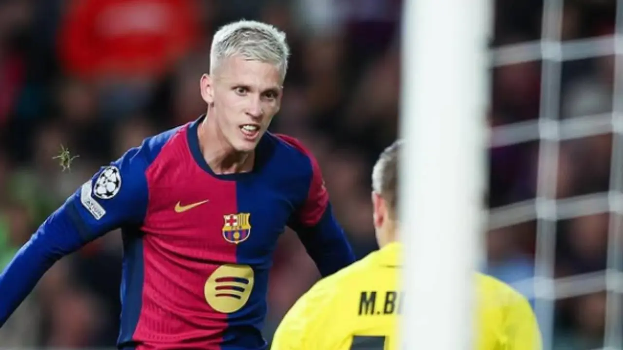Dani Olmo, futbolista del Bar&ccedil;a. /  Instagram: daniolmo