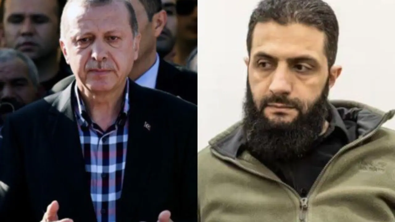 Recep Tayyip Erdogan y Abu Mohammed al Jolani. / Mundiario