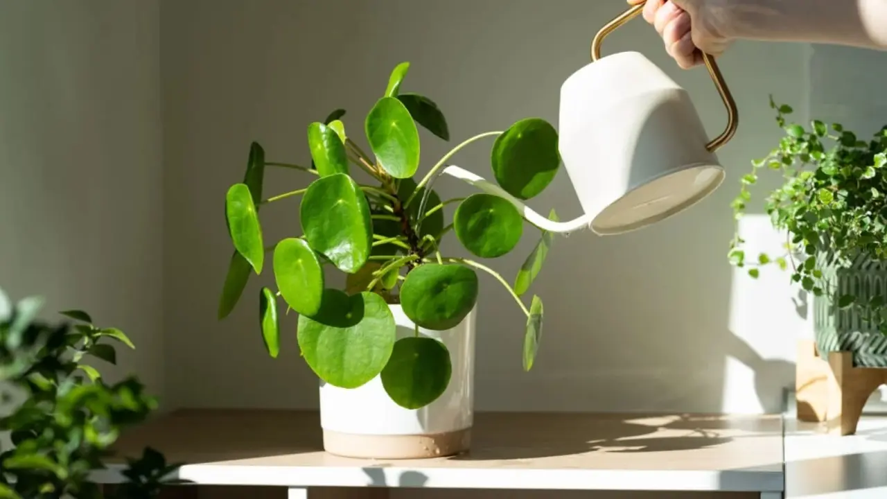 Planta china del dinero. / RR SS.