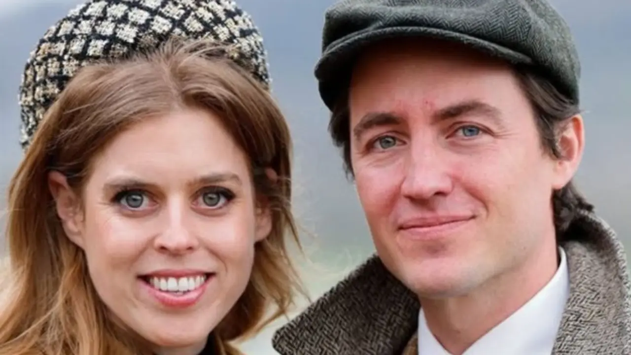 La princesa Beatriz de York junto a su esposo, Edoardo Mapelli Mozzi. / RR SS.