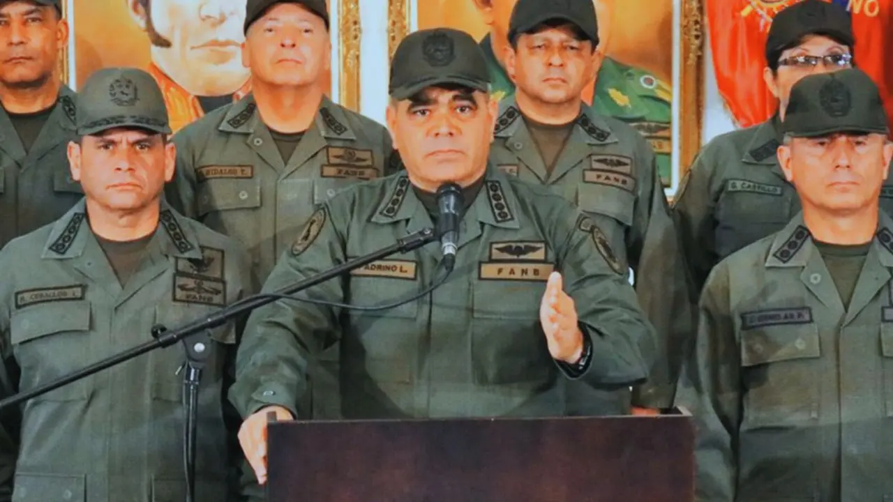 Vladimir Padrino L&oacute;pez, ministro de Defensa del chavismo. / RR SS.