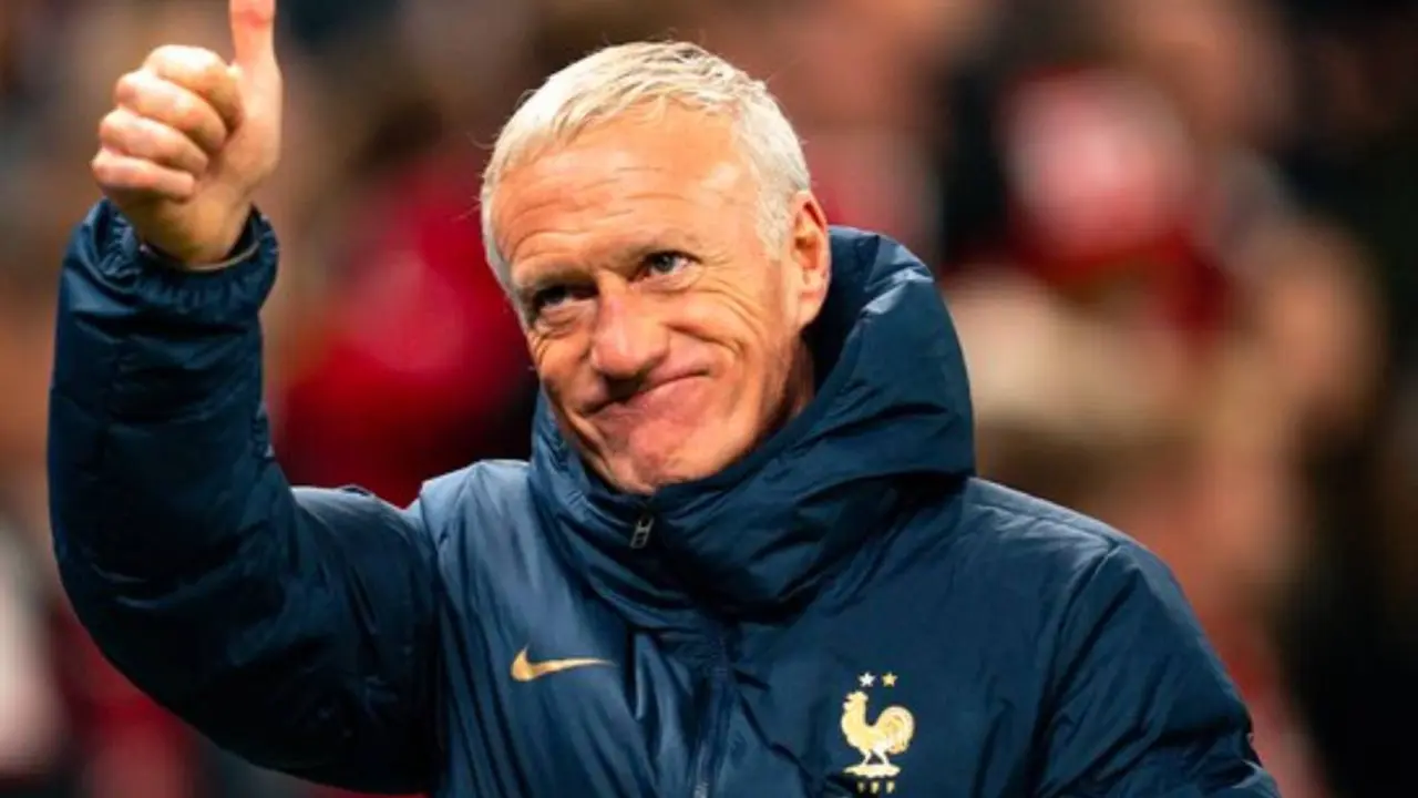 Didier Deschamps, seleccionador franc&eacute;s. / @fff