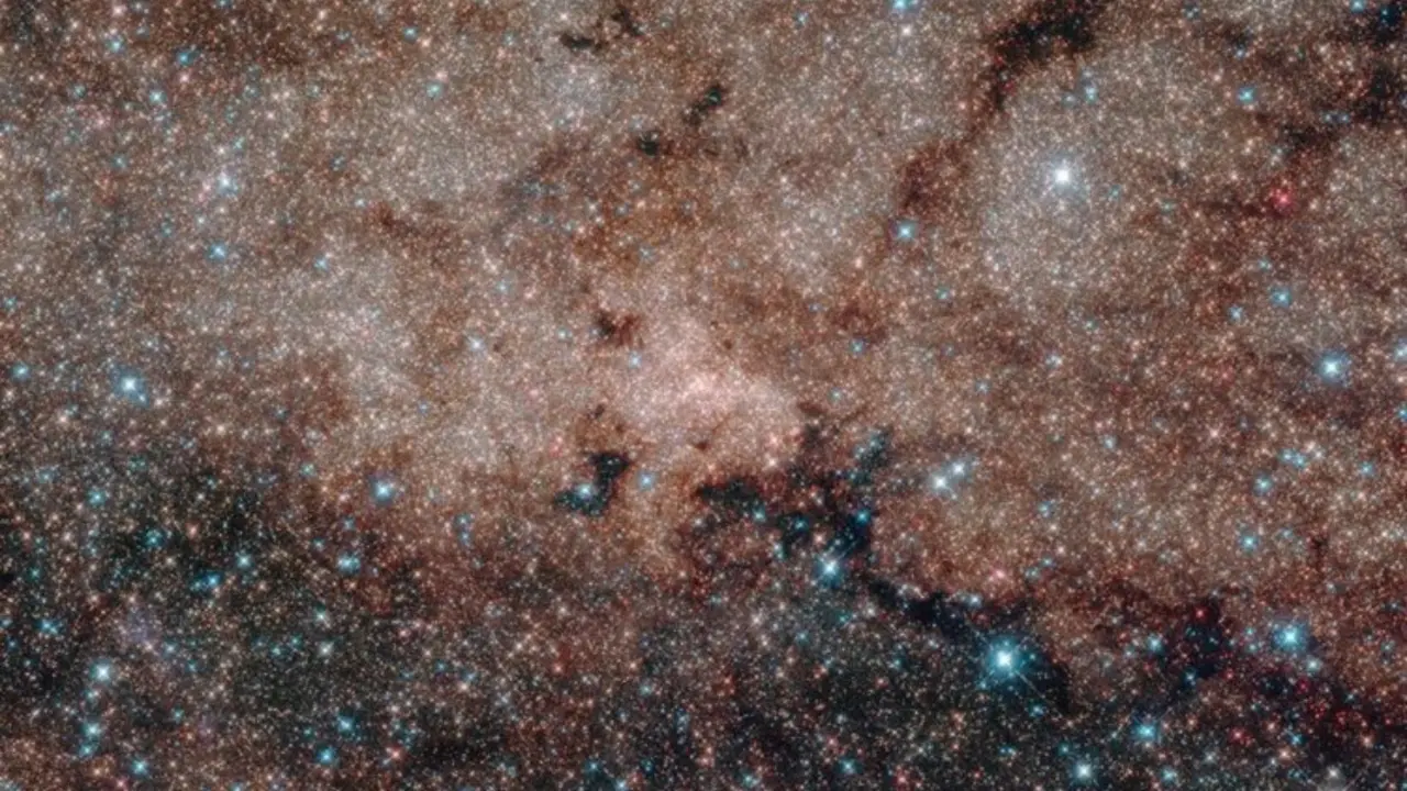 Imagen de una porci&oacute;n densa y rica en estrellas de nuestra galaxia, la V&iacute;a L&aacute;ctea, tomada por el Telescopio Espacial Hubble. / NASA - ESA - Hubble Heritage Team - Universidad de Washington