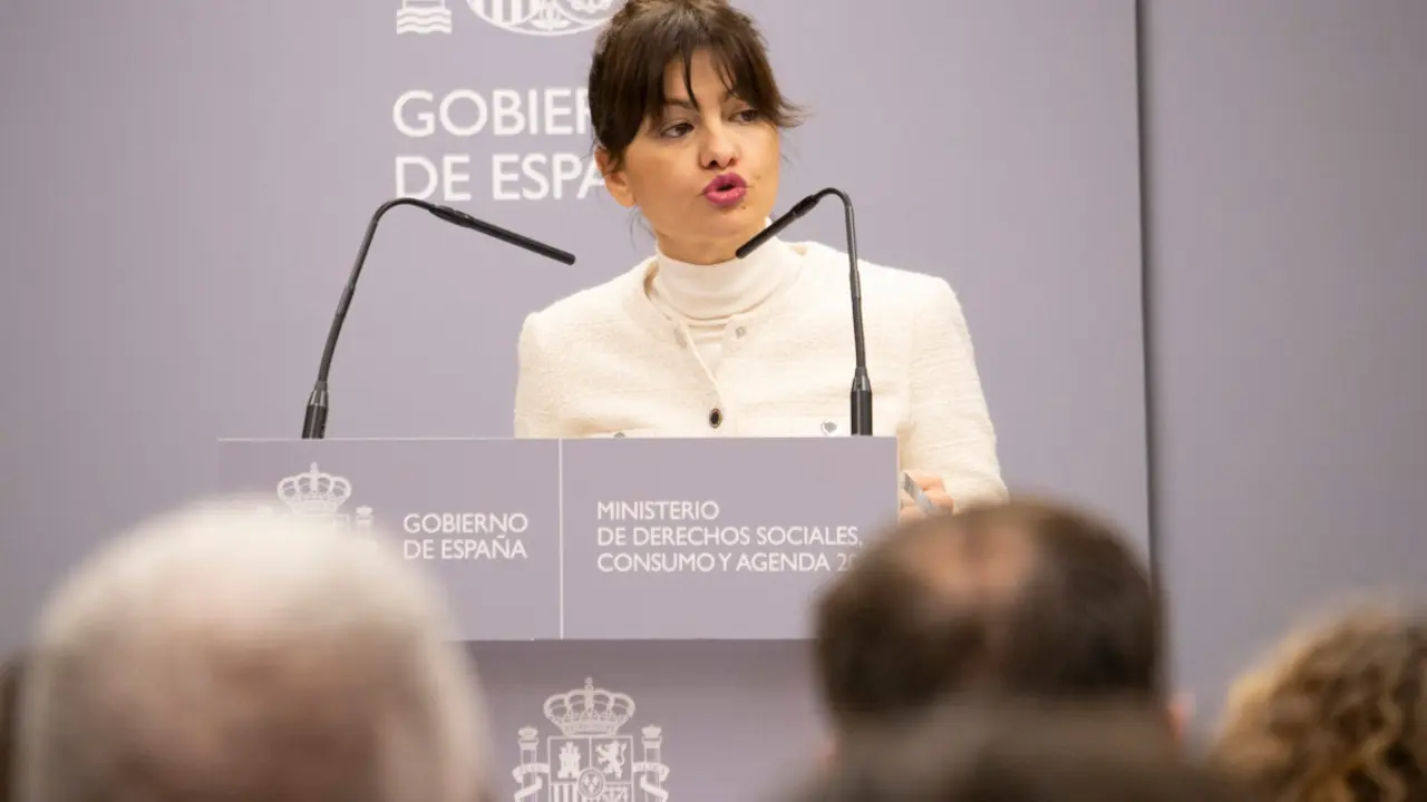 Sira Rego,ministra de Juventud e Infancia. / X.