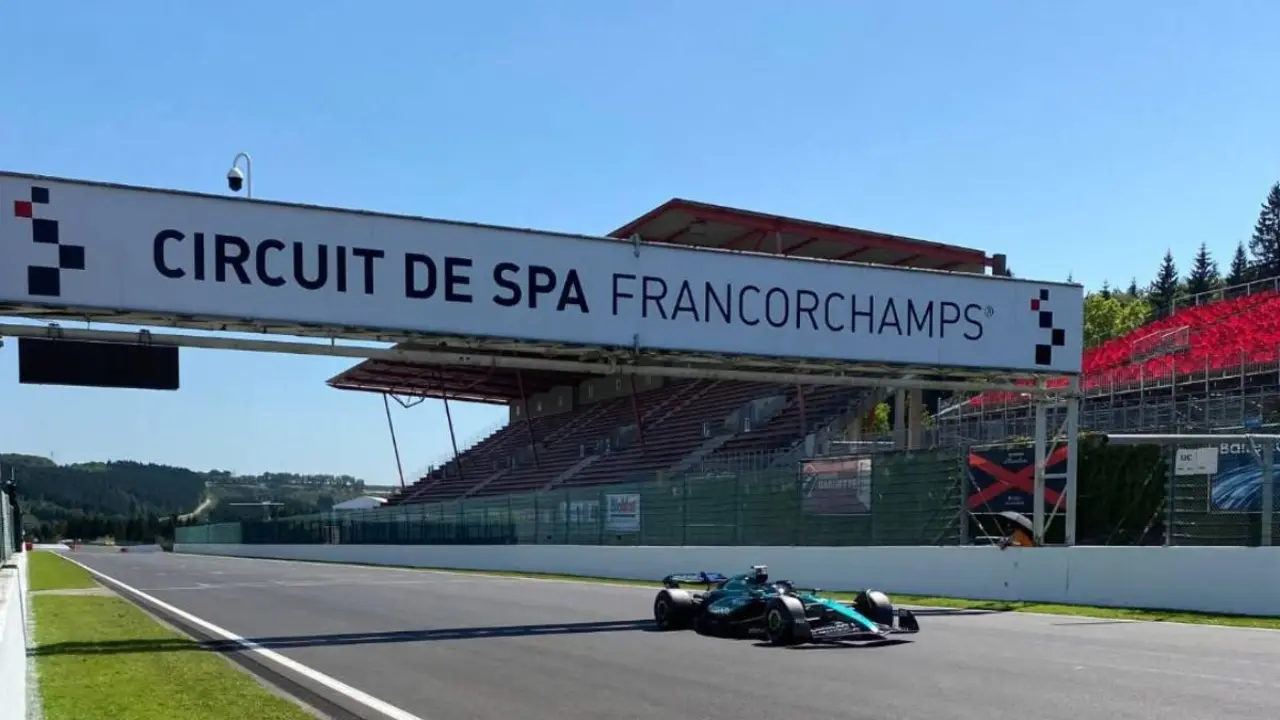 Una imagen del circuito de Spa-Francorchamps. / Instagram: circuit_spa_francorchamps