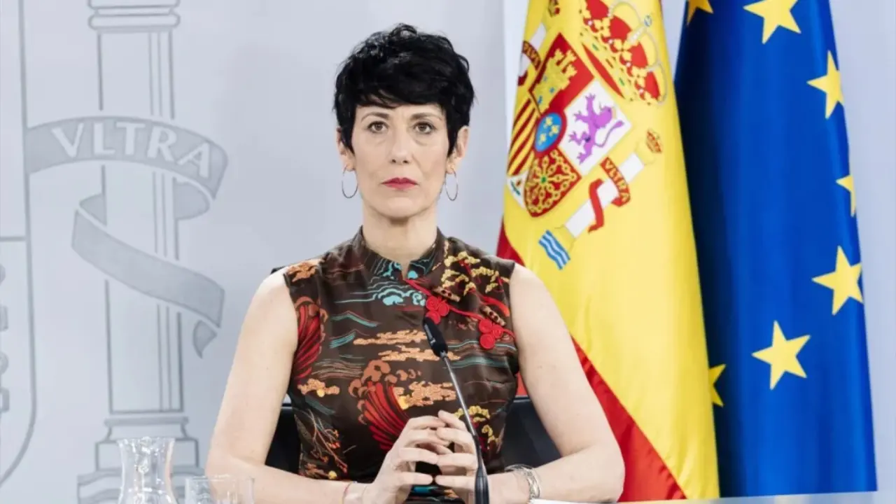 La ministra de Inclusi&oacute;n, Seguridad Social y Migraciones, Elma Saiz. / La Moncloa.