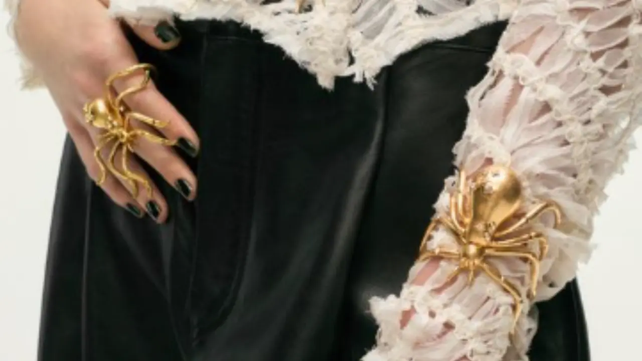 Accesorios con forma de ara&ntilde;a de Zara.