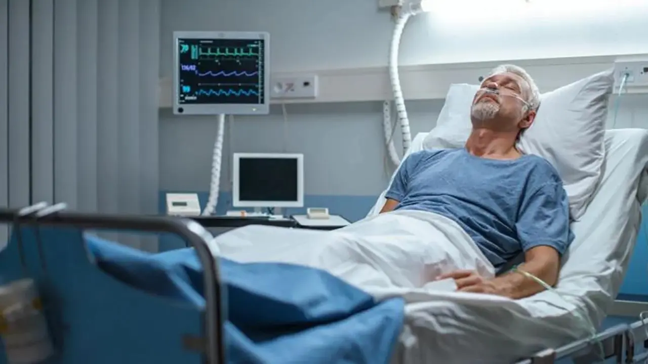 Un paciente hospitalizado. / RR. SS.