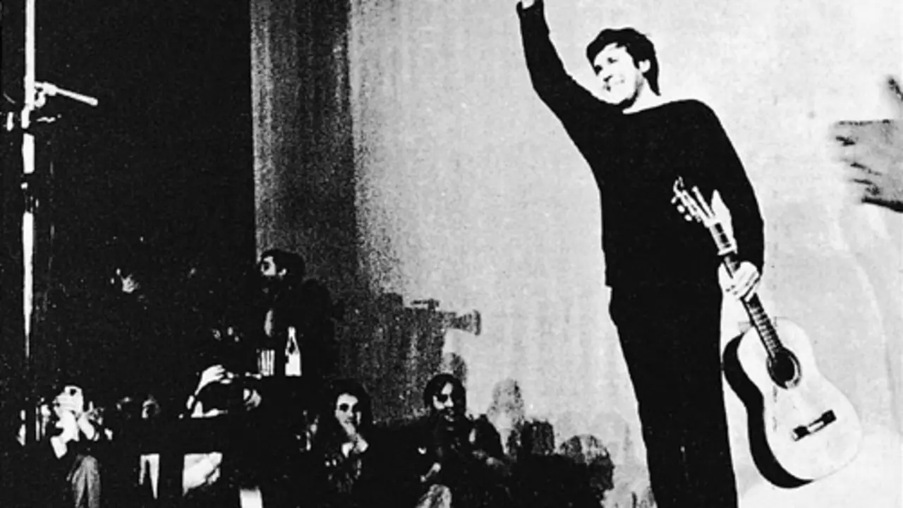 Paco Ib&aacute;&ntilde;ez en el Olympia (Par&iacute;s). / RR.SS.