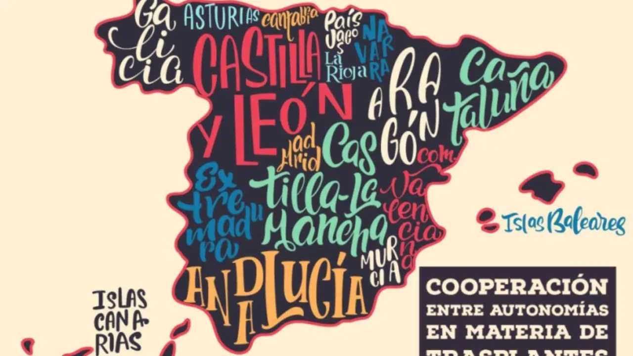 Mapa de Espa&ntilde;a. / RR SS.