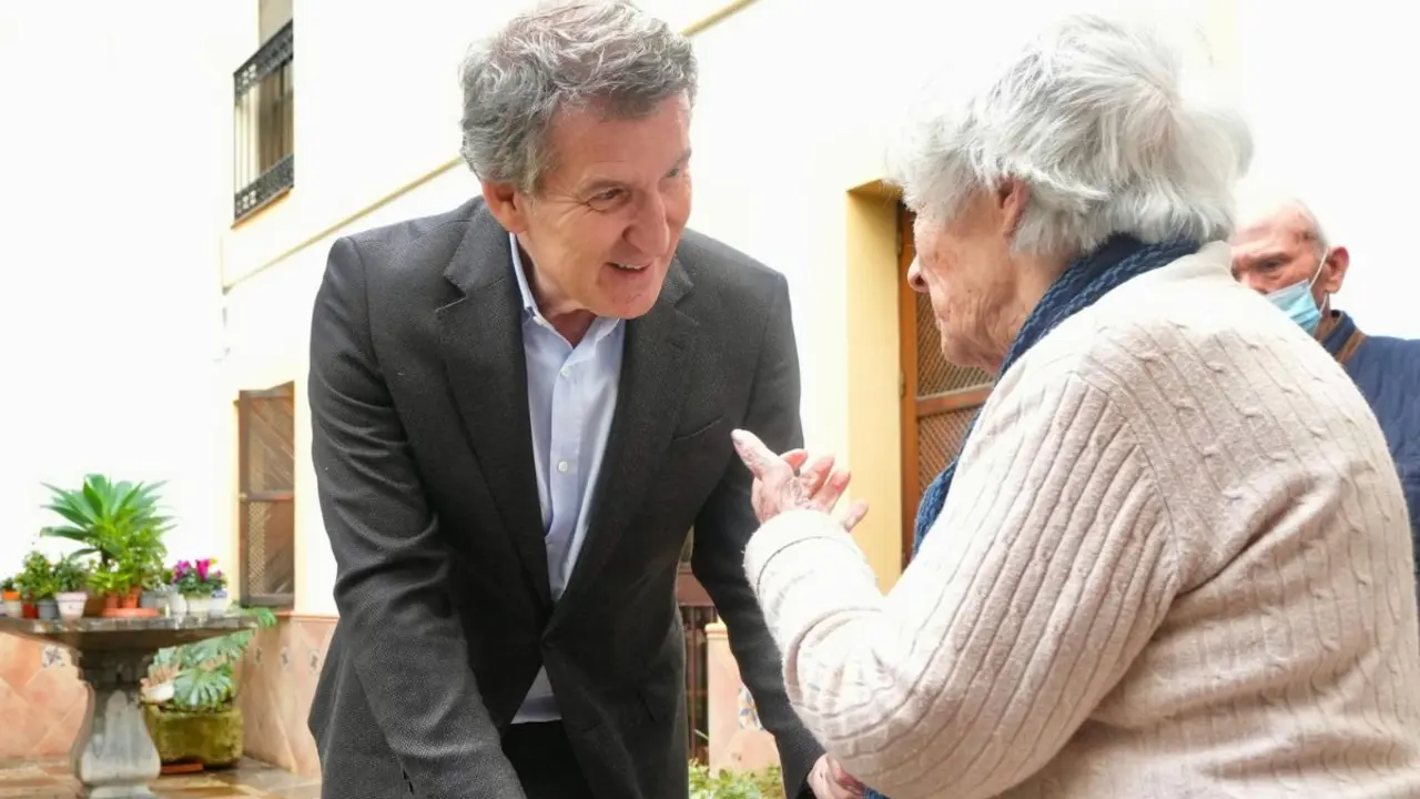 Alberto N&uacute;&ntilde;ez Feij&oacute;o, l&iacute;der del PP. / @NunezFeijoo.