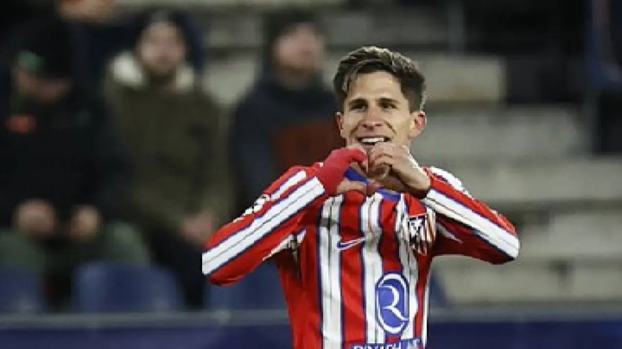 Giuliano Simeone, jugador del Atl&eacute;tico de Madrid. / @atleti