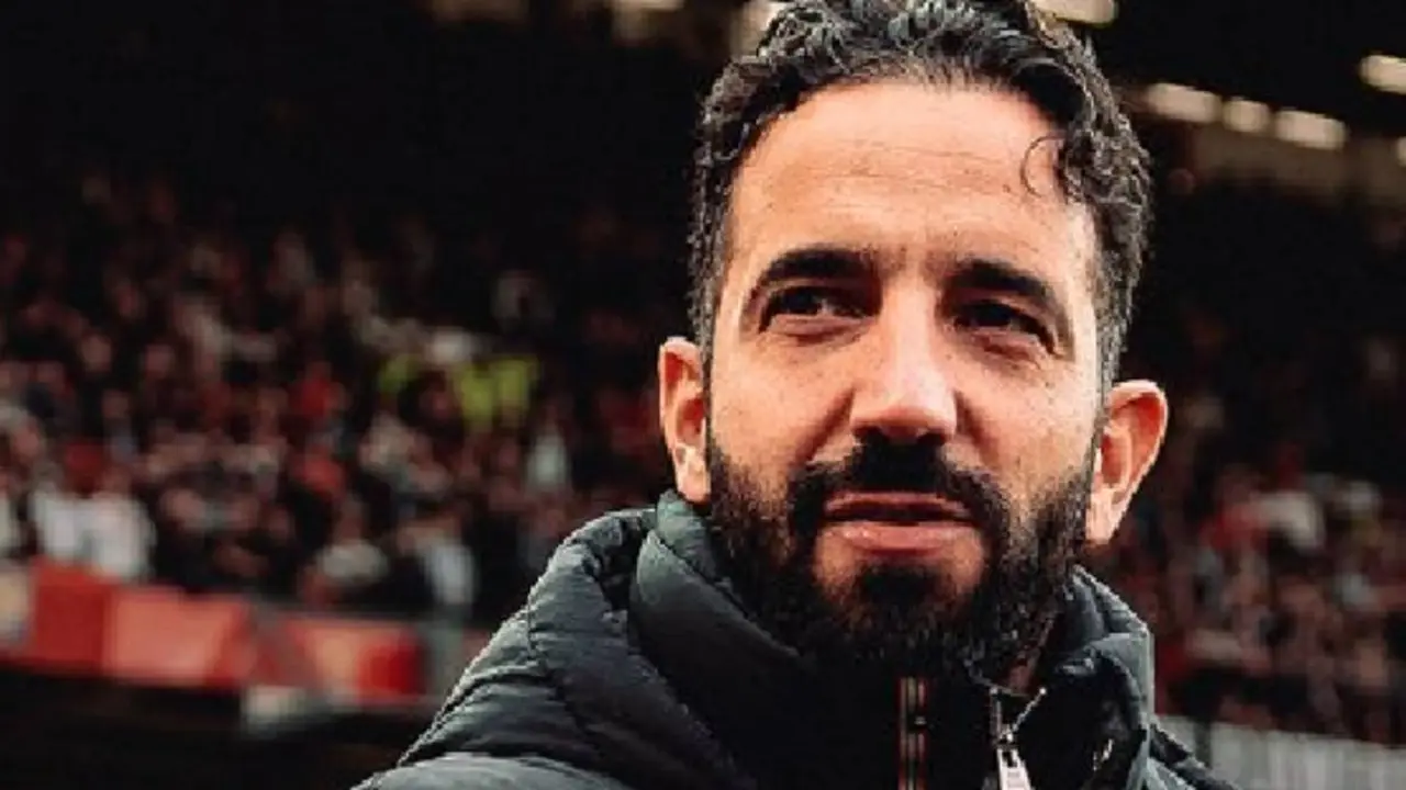 R&uacute;ben Amorim, entrenador del Manchester United. /   @manutd_es
