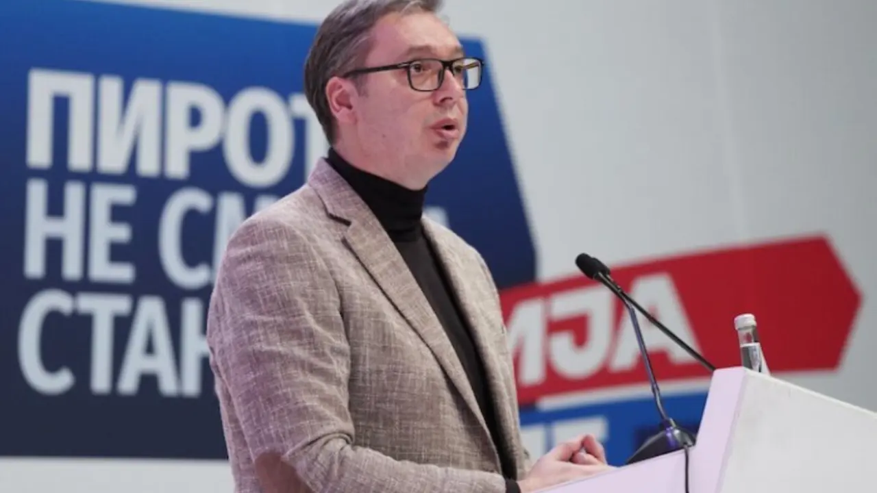 Aleksandar Vucic, primer ministro de Serbia. / X