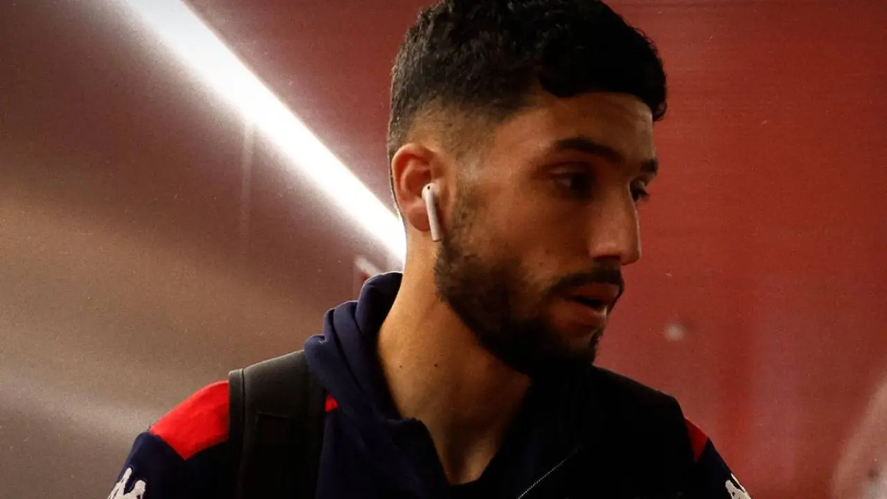 Zakaria Eddahchouri, delantero del Deportivo. /  @rcdeportivo