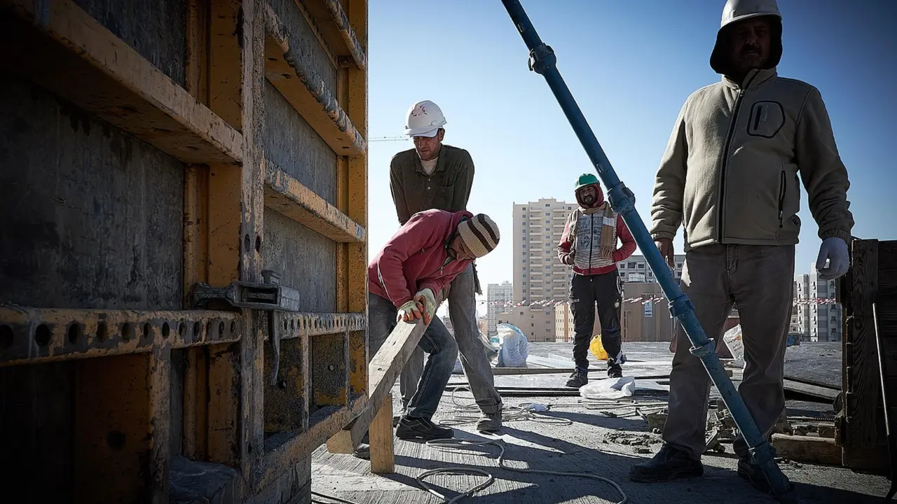 Trabajadores de la construcci&oacute;n. / Pixabay.