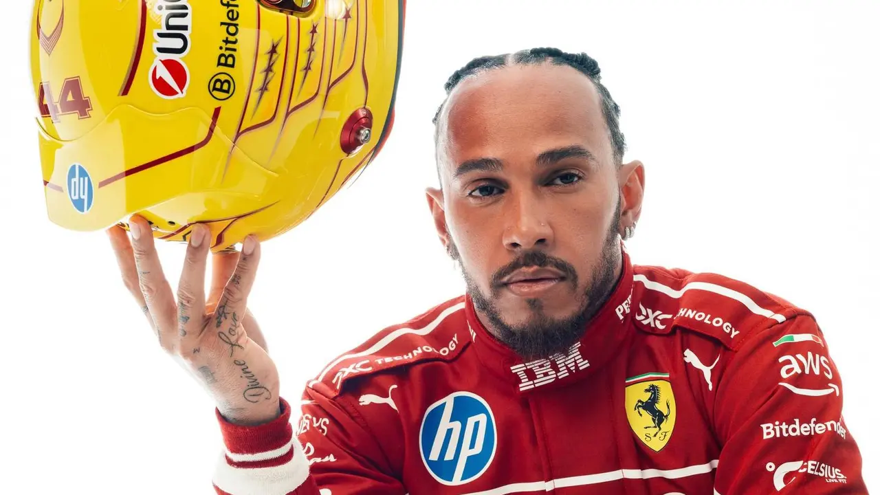 Lewis Hamilton, piloto de Ferrari. /  @scuderiaferrari