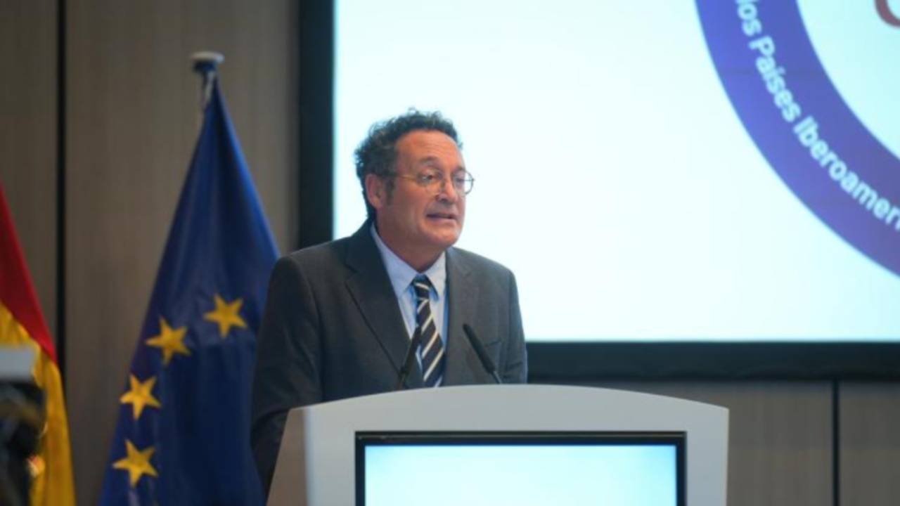&Aacute;lvaro Garc&iacute;a Ortiz, fiscal general del Estado ante la AIAMP. / Ministerio P&uacute;blico