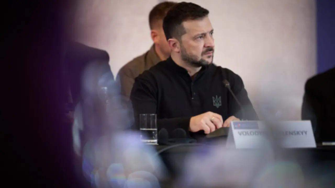 Volod&iacute;mir Zelenski, presidente de Ucrania. / @ZelenskyyUa