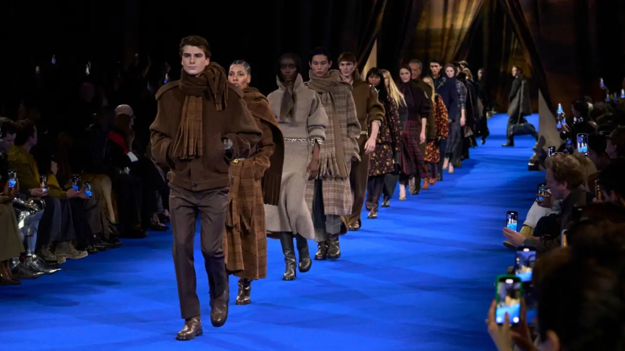Desfile de Burberry. / Burberry.