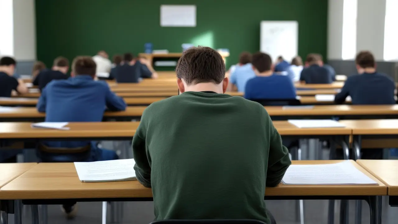 Estudiantes presentando un examen. / Pixabay.