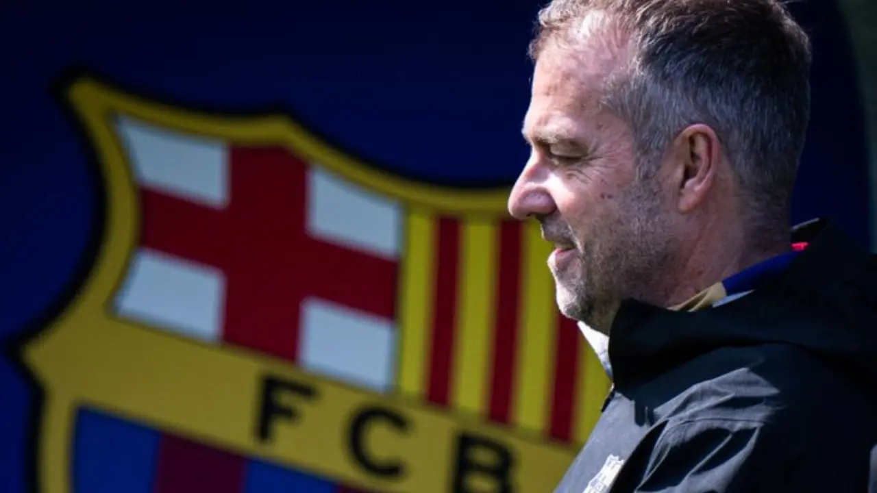 Hansi Flick, entrenador del Bar&ccedil;a. /   @fcbarcelona