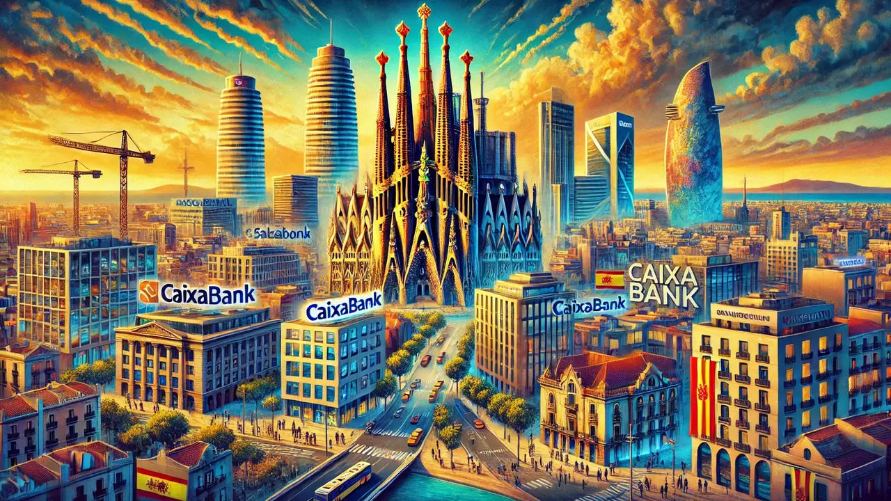 Ilustración que representa el poderío de Barcelona en España. / Mundiario