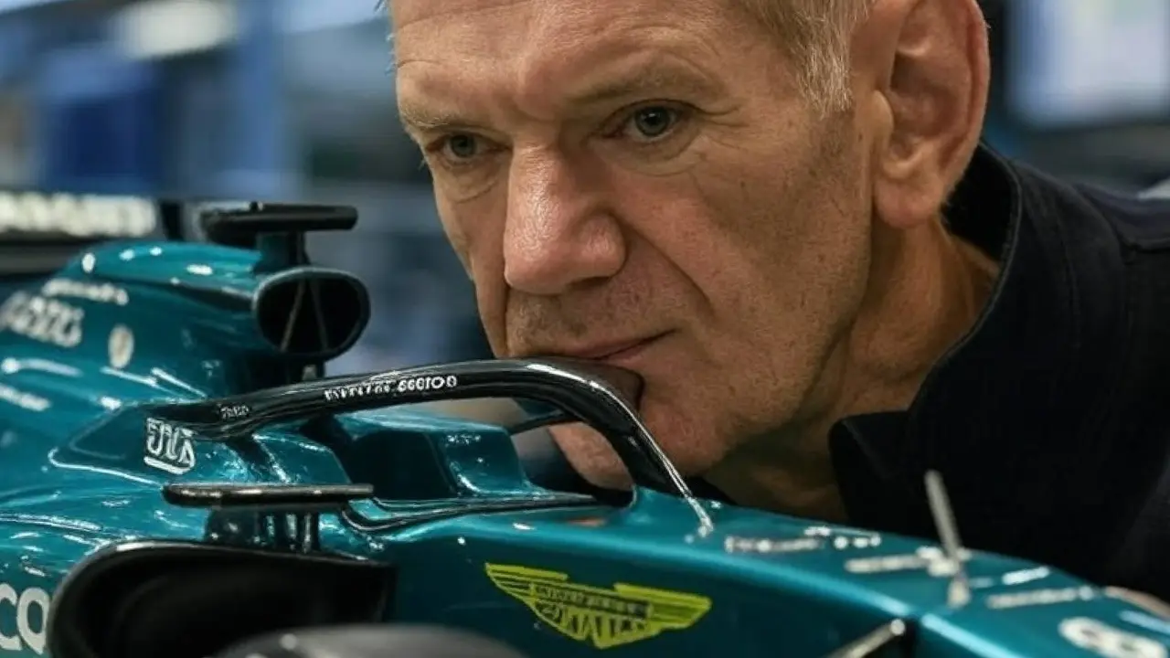 Imagen de Adrian Newey creada por IA. /  Grok