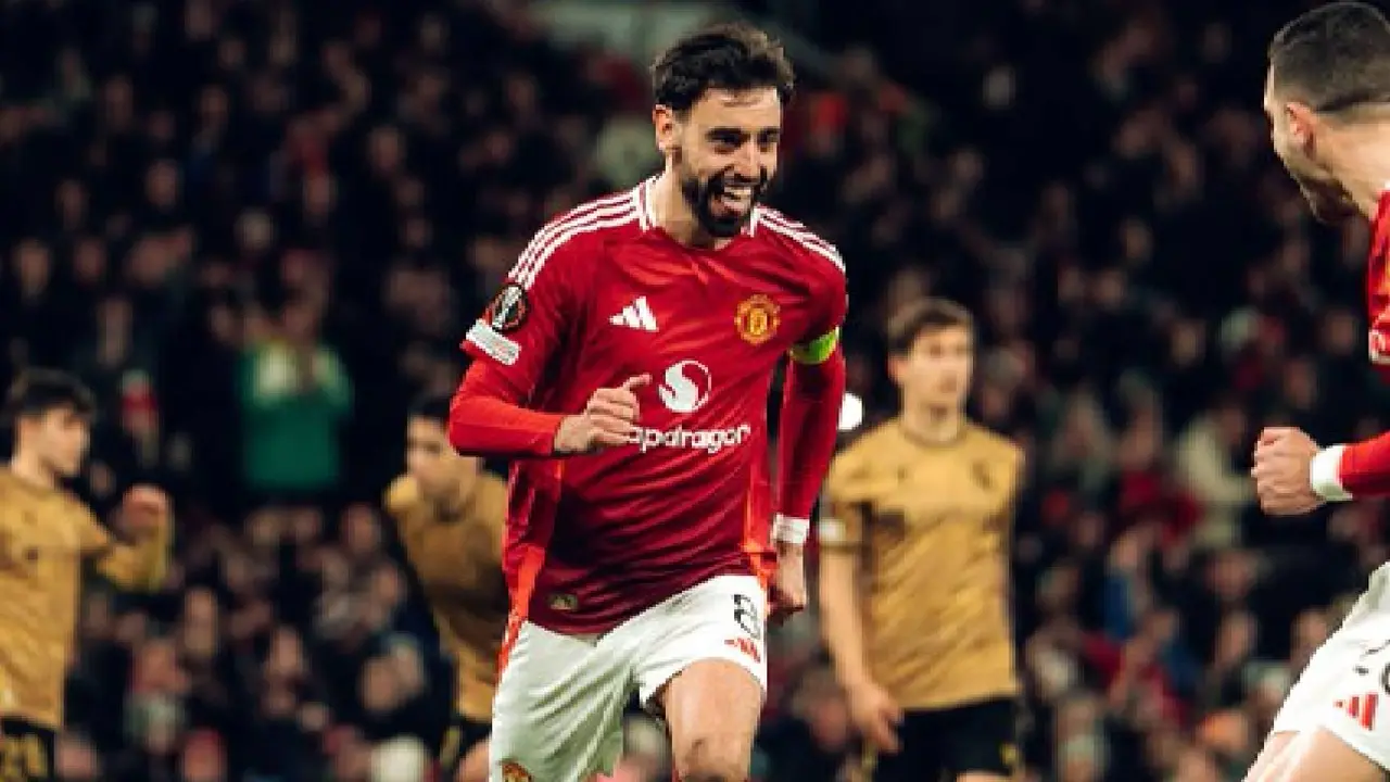 Bruno Fernandes. /  @manutd