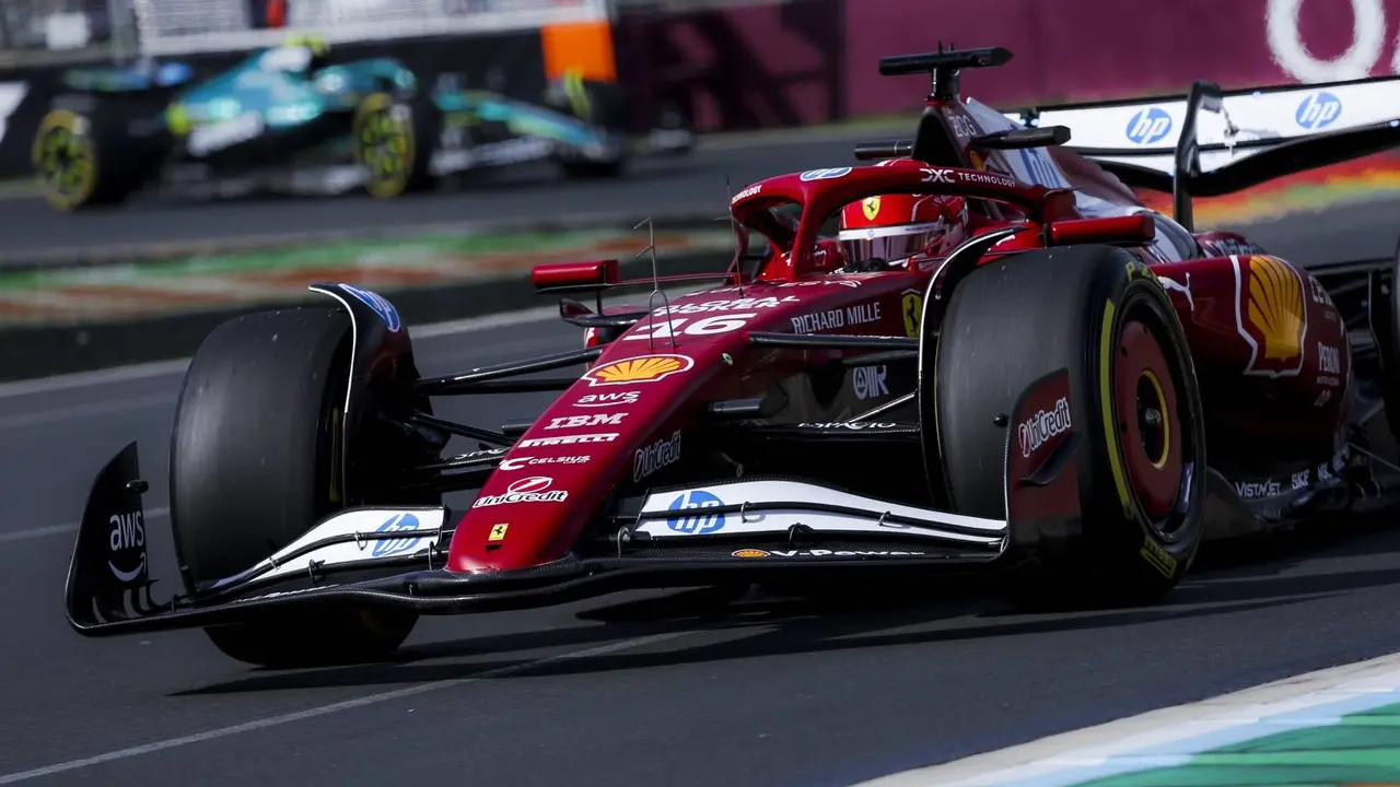 Charles Leclerc. /   @ScuderiaFerrari