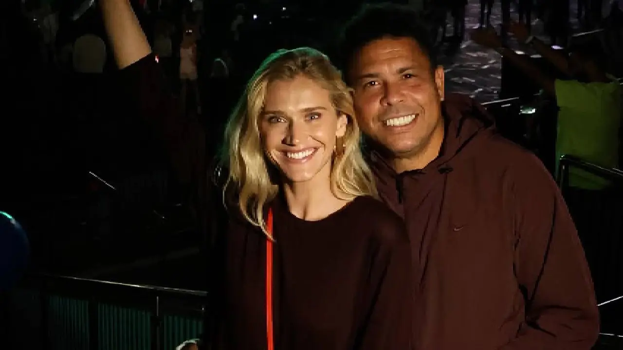 Celina Locks y Ronaldo Naz&aacute;rio. /   Instagram: celinalocks