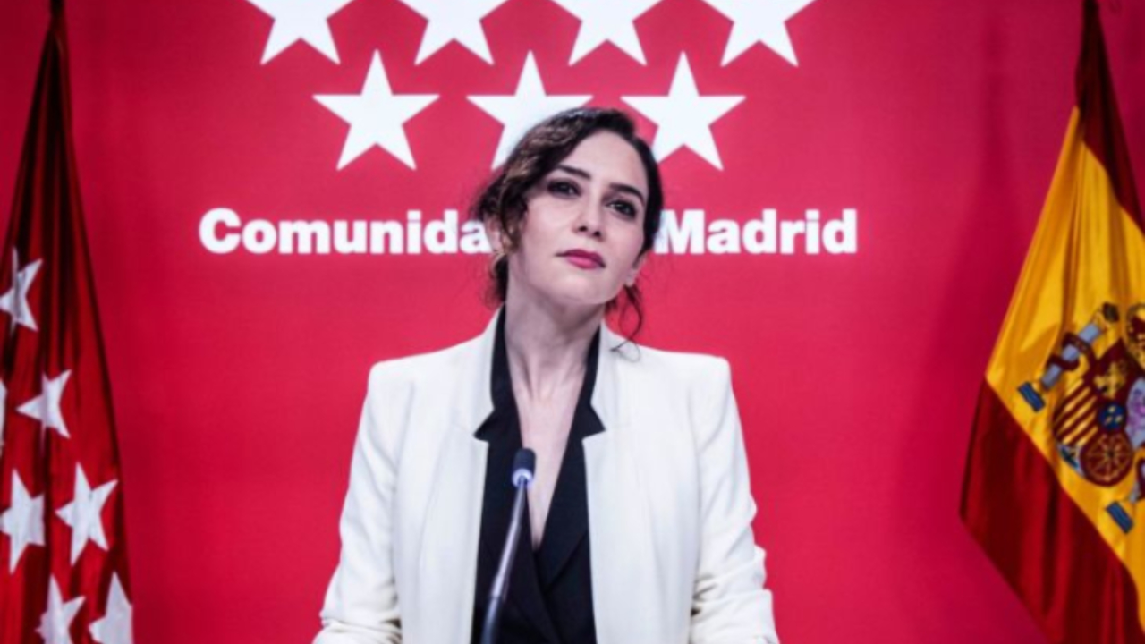 Isabel D&iacute;az Ayuso, presidenta de la Comunidad de Madrid. / RR SS.