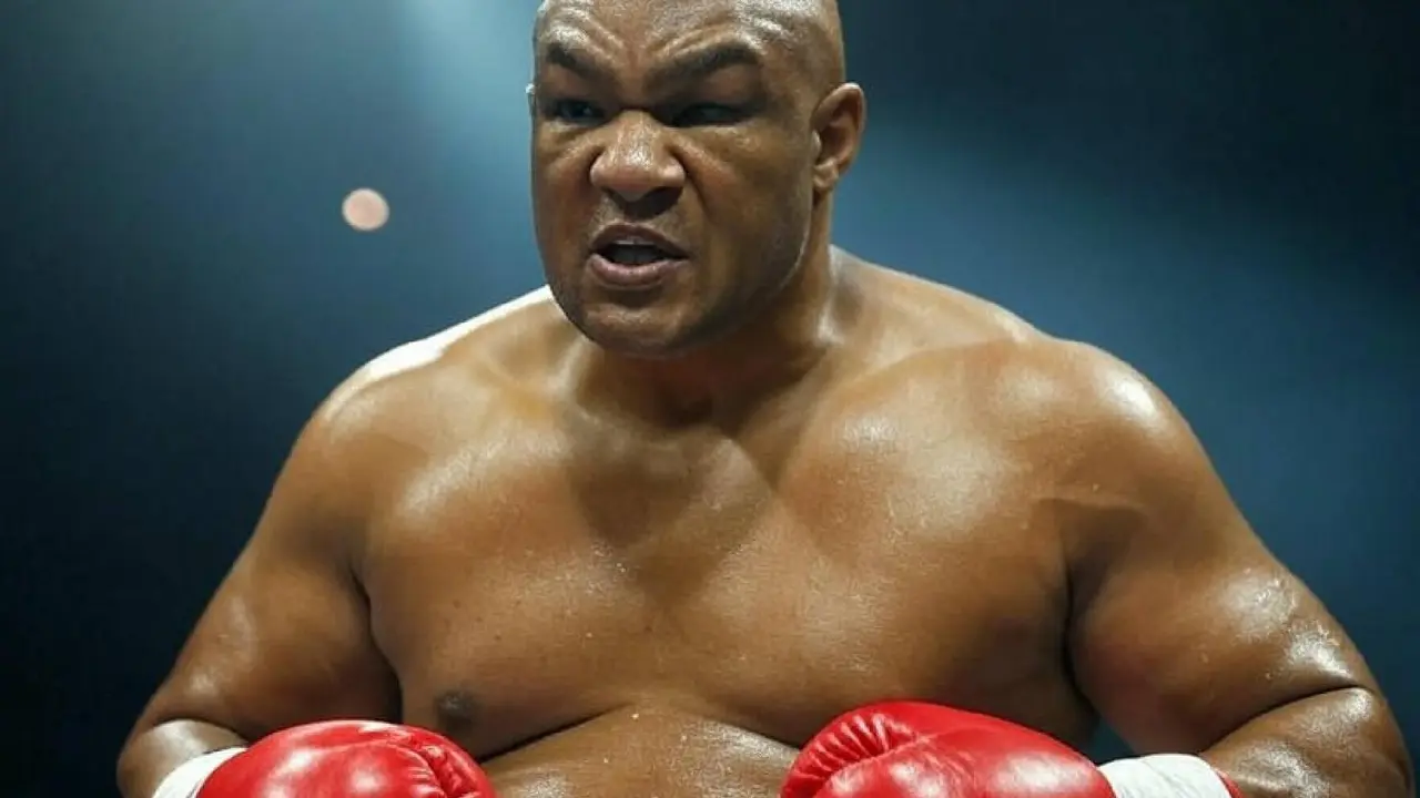 Imagen creada con IA de George Foreman. /  Grok
