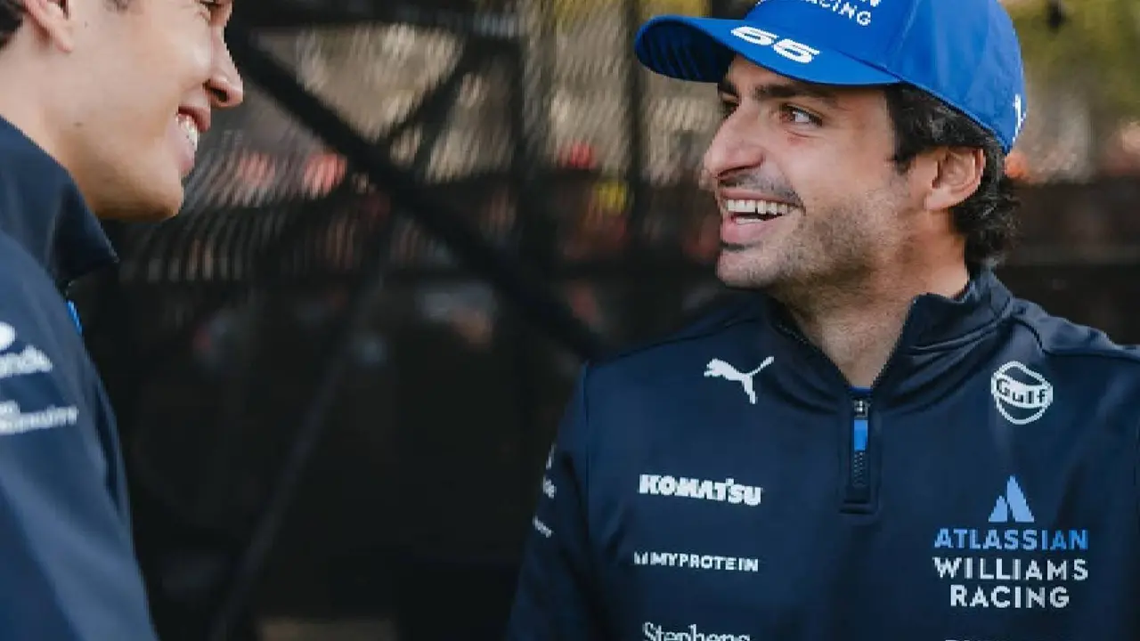 Carlos Sainz, piloto espa&ntilde;ol. /  @williamsracing