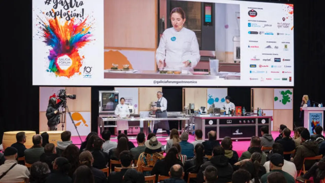 Elena Arzak en el F&oacute;rum Gastron&oacute;mico. / G.F.G.