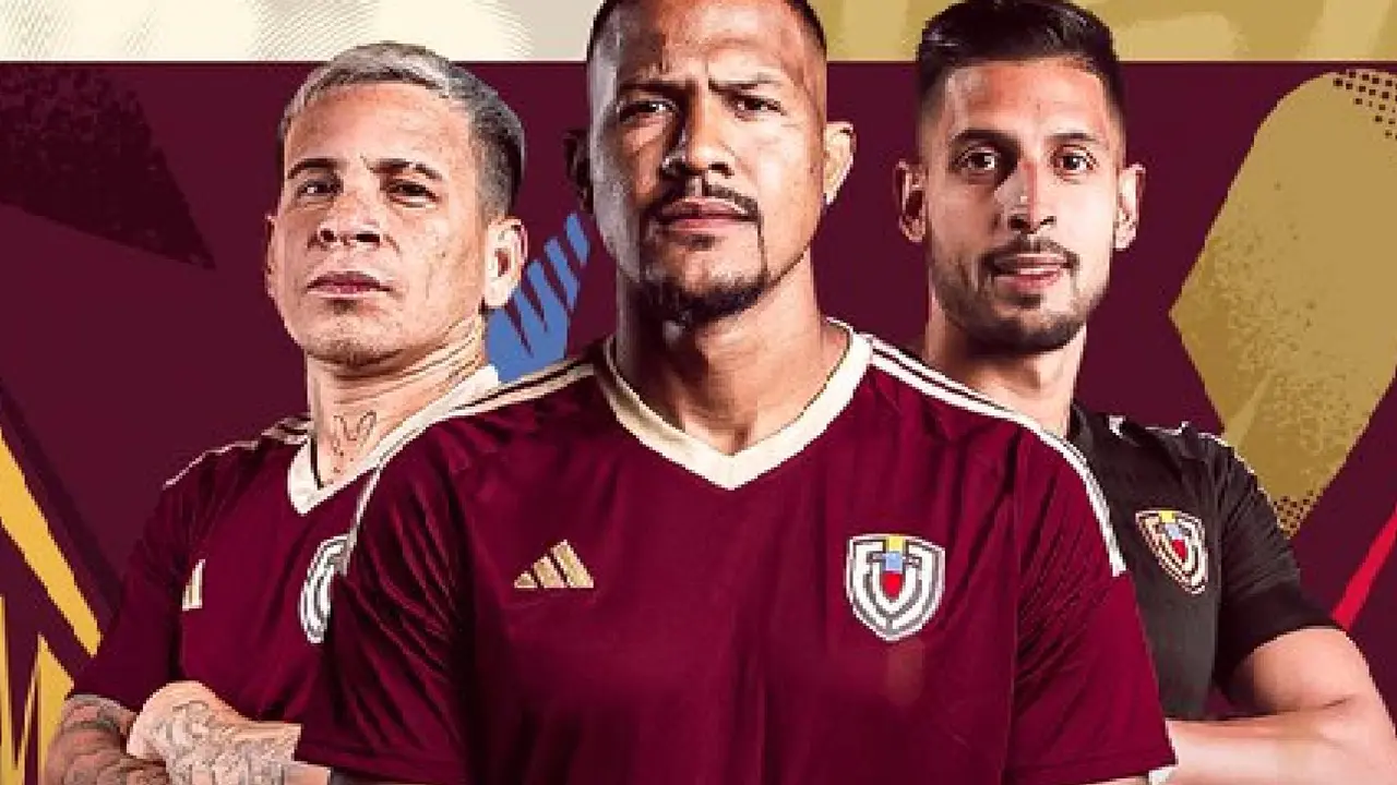 Soteldo, Rond&oacute;n y Romo. /  @fvf