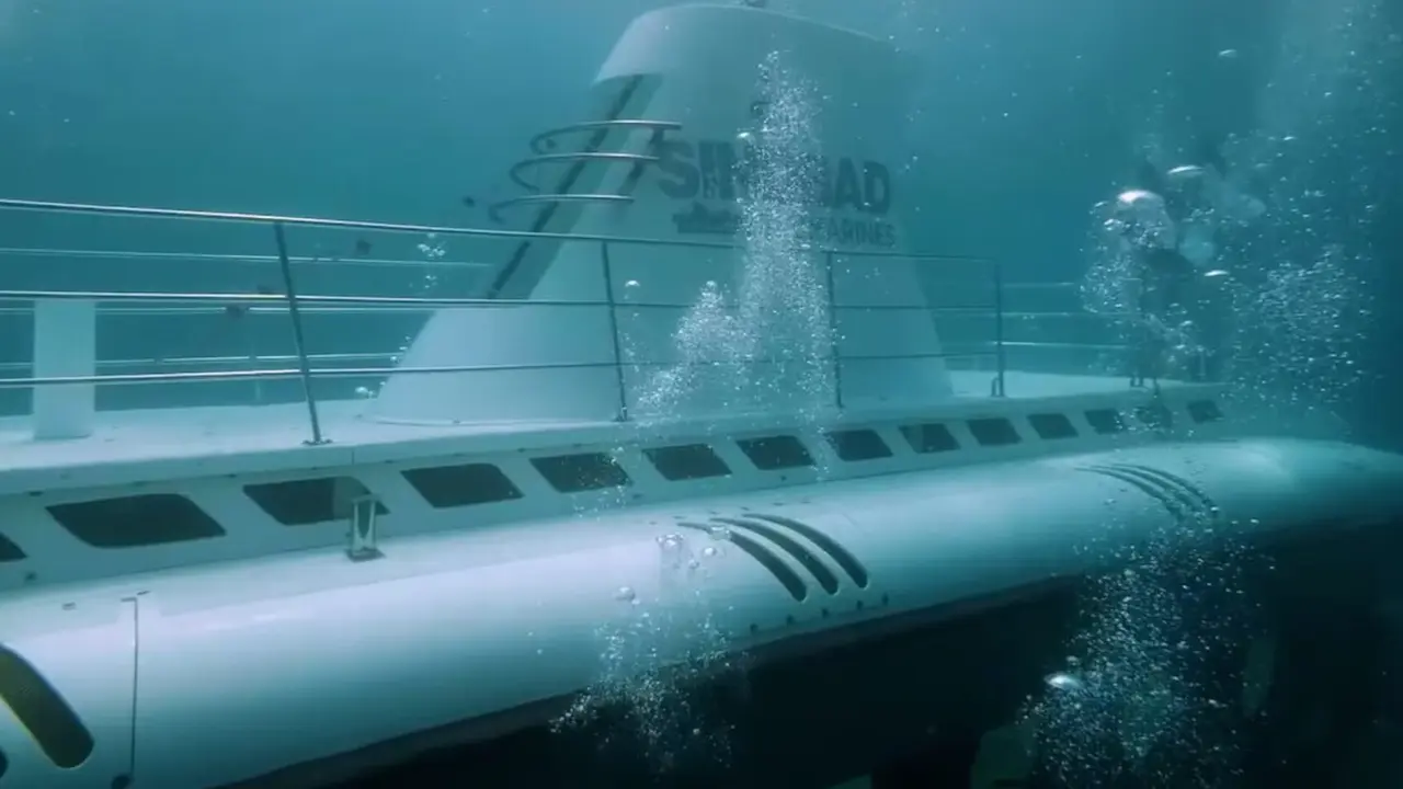 Un submarino de la empresa Sindbad. / Sindbad Submarines