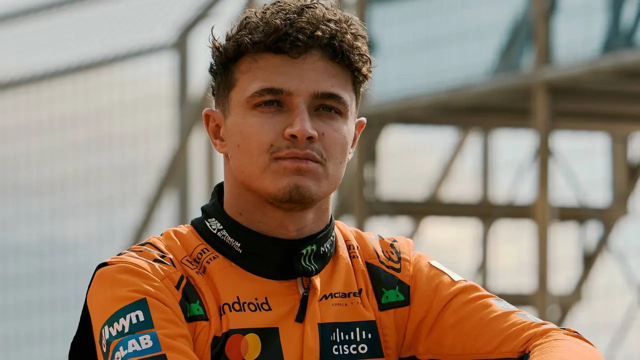 Lando Norris, piloto de McLaren. /   @mclarenf1
