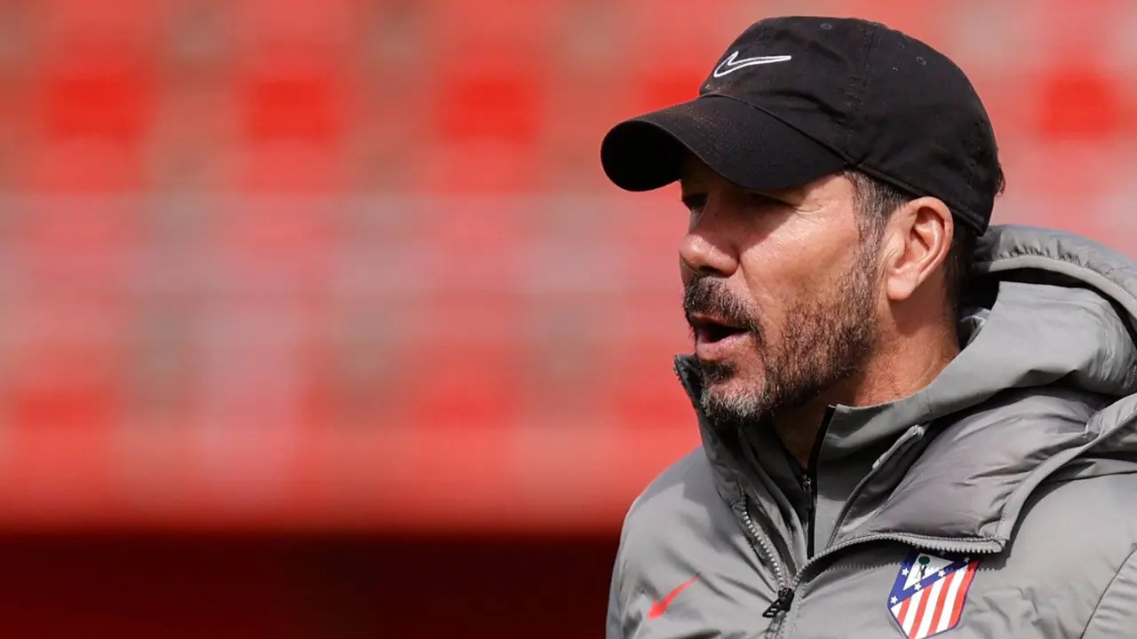 Diego Simeone, entrenador del Atl&eacute;tico de Madrid. / @atleti