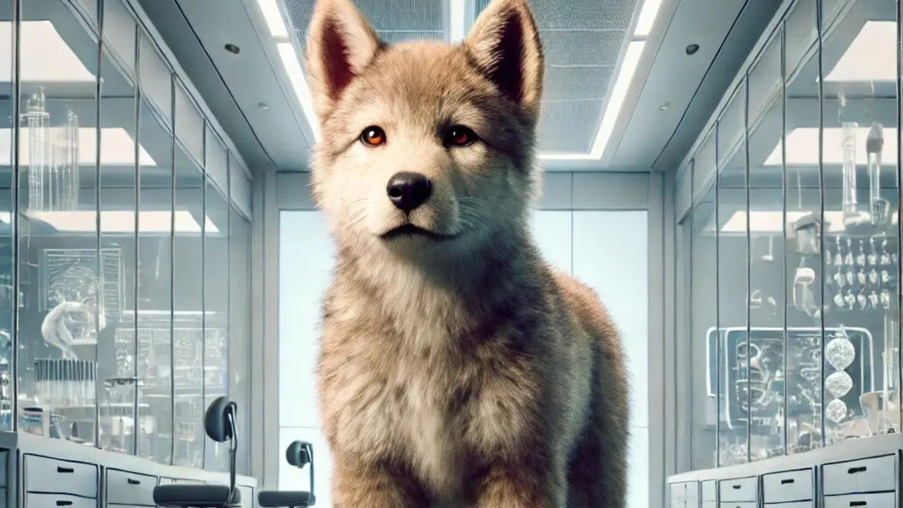 Cachorro de &ldquo;lobo terrible&rdquo; recreado en laboratorio. / Mundiario.